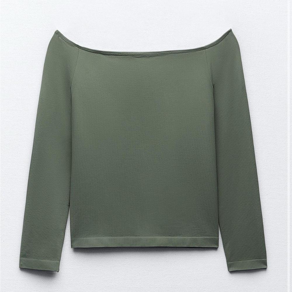 Zara  Off-Shoulder seamless